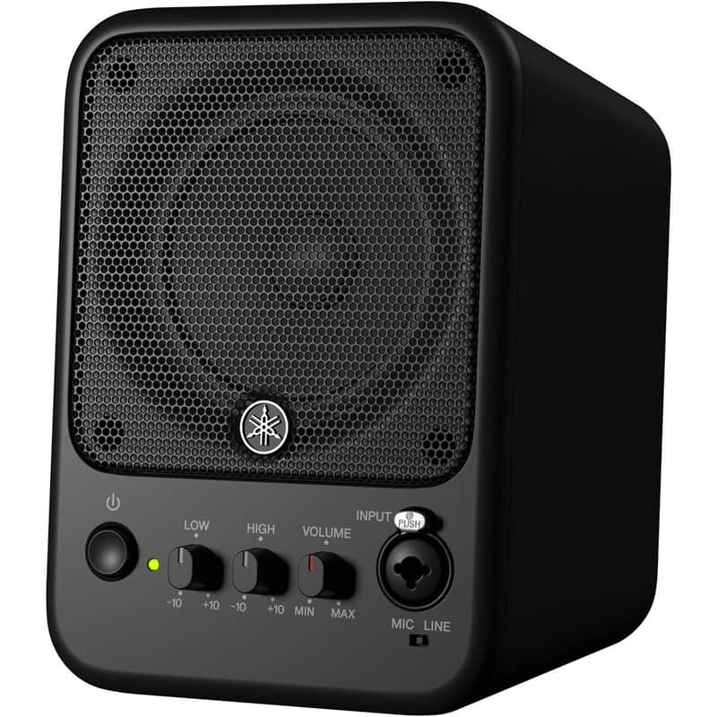 Yamaha MS101-4 Bass-Reflex Full Range Powered Monitor Speaker image 1