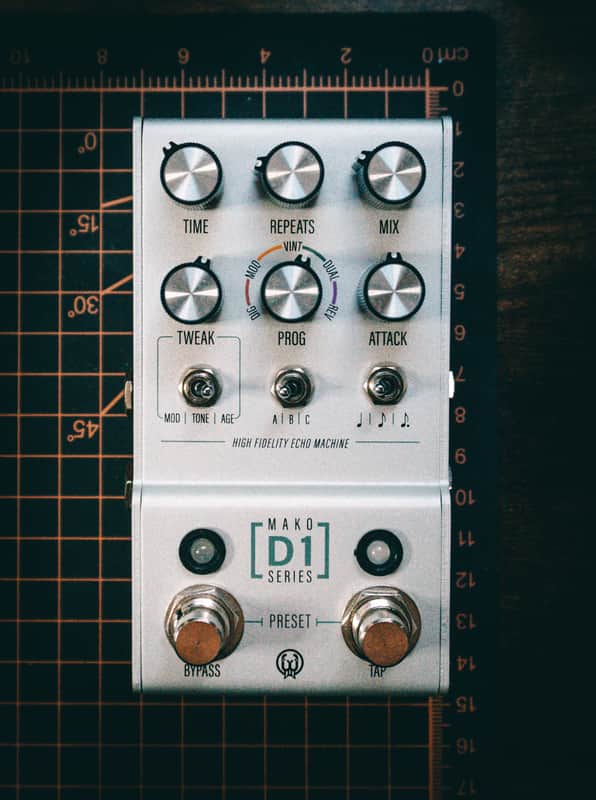 Walrus Audio Mako D1 High-Fidelity Stereo Delay V1 2020 - 2021 - Silver