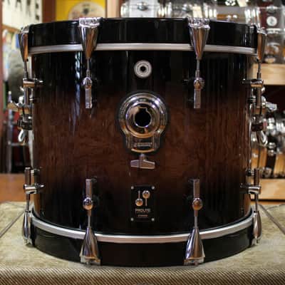 Sonor Prolite Outfit in Walnut Brown Burst 14x18 8x10 14x14 image 3