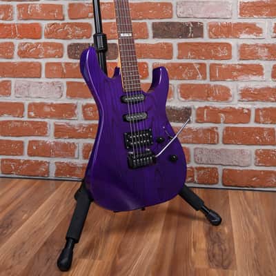 ESP The Mirage See-Thru Purple 1995 w/Hardshell Case image 3