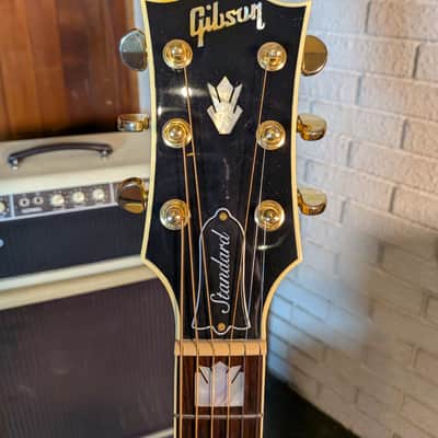 Gibson SJ-200 Standard Acoustic/Electric Guitar w/Case - Antique Natural (2017) image 5