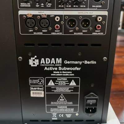ADAM Audio Sub10 MK2 Active Studio Subwoofer – Open Box / Mint w/ Original Box image 2