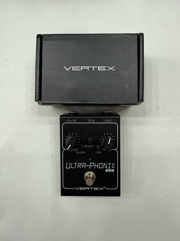 Vertex Effects Ultra Phonix HRM Overdrive Ultraphonix Guitar Effect Pedal + Box image 1