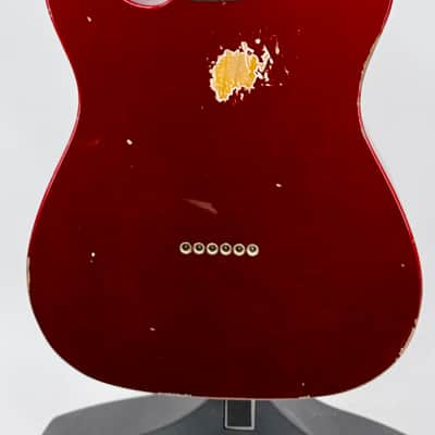 Fender USA Custom Shop 1963 Telecaster Relic'd Candy Apple Red Serial#: CZ589852 image 6
