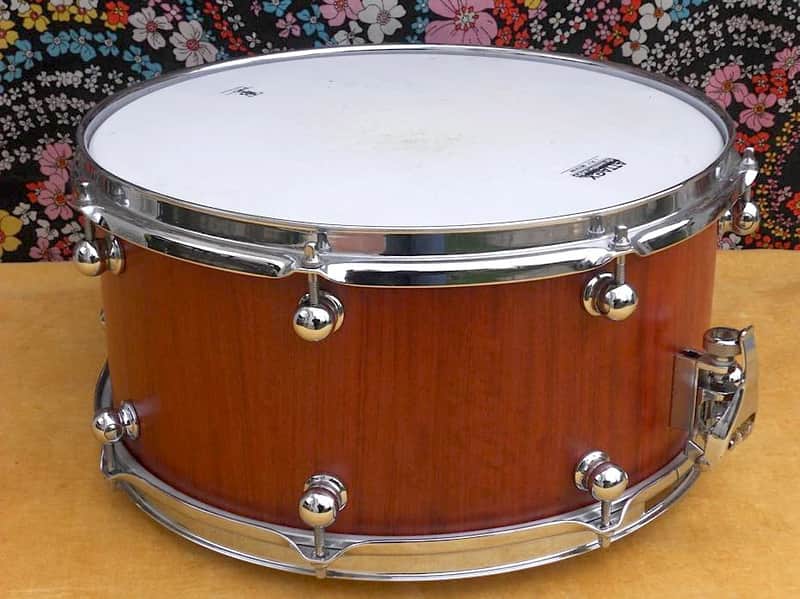 JOSHUA TREE 14"x7" Bubinga Custom Snare, usato. image 1