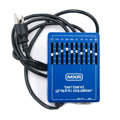MXR MX108 Ten Band Graphic Equalizer Owned by Deryck Whibley Of Sum 41 image 1