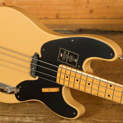 Fender 75th Anniversary American Vintage II 1951 Precision Bass - Maple - Butterscotch Blonde image 5