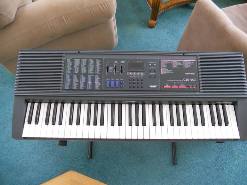 Casio CASIO CTK-550 ELECTRONIC PIANO KEYBOARD 61 KEYS | Reverb
