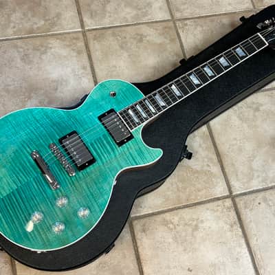 2024 Gibson USA Les Paul Modern Figured Seafoam Green image 2