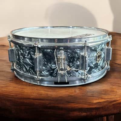 Kent 5x14" (Stencil) Snare 60s/70s Black Diamond Pearl image 5