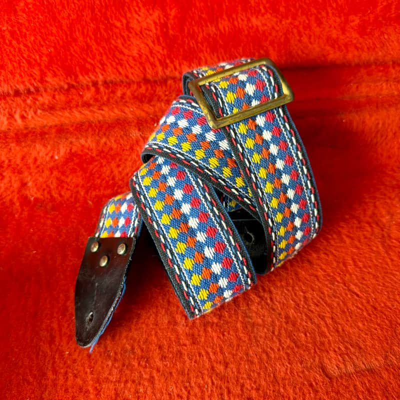 Ace style Hippie guitar strap 1960’s original vintage USA image 1