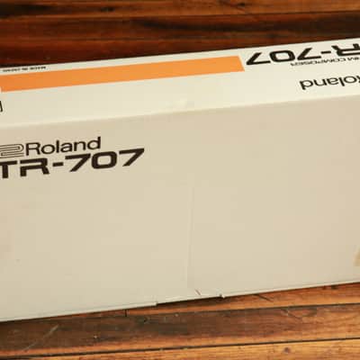 1987 Roland TR-707 Rhythm Composer w/ Original Packaging image 3