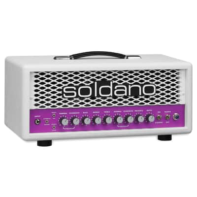 Soldano SLO-30 - Signed Purple Panel - White Head image 3