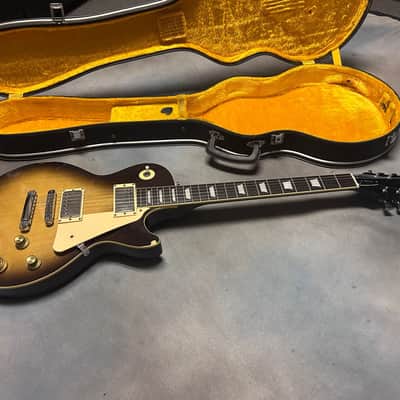 1975 Aria Mach 1 Les Paul Style Guitar Sunburst w/OHSC RARE SET NECK MODEL image 15