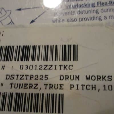 Pair of 10 Count Packages of DW Tunerz 2 & 1/4” (58mm) Chrome Tension Rods - True Pitch 10 / DS-TZ-TP225 image 7