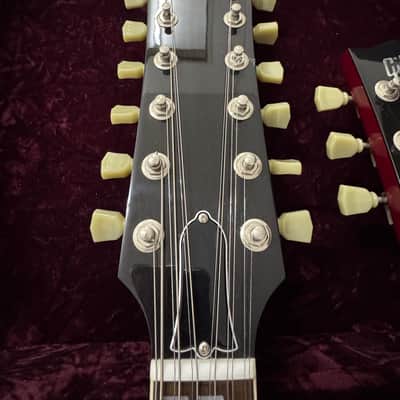 Gibson Custom Shop EDS-1275 Double Neck – 2006 - Heritage Cherry – Near Mint – Collector Grade image 7