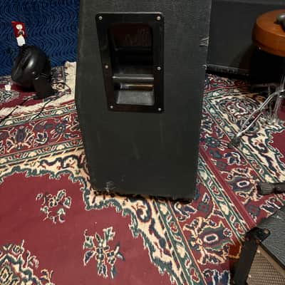 Marshall 1960AX 100-Watt 4x12" Angled Guitar Speaker Cabinet 1990 - Present - Black image 4
