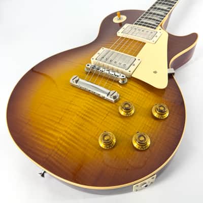 2024 Gibson Custom Shop 1959 Les Paul Hand Picked Top - Iced Tea image 10