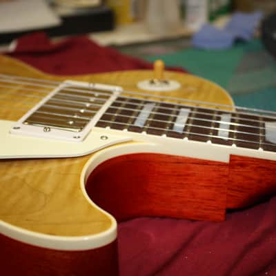 Probett LSM Singlecut LP Natural Finish Shed Pickups image 4