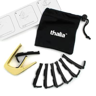Thalia Capo - 24K Gold - Purple Paua (Exotic Shell series) image 3