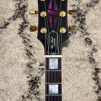 Trogly's Gibson Custom Shop Purple Widow Les Paul Custom 2012 image 7