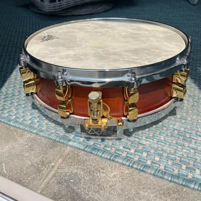 Yamaha Maple Custom 4x14 1990's Vintage Maple Snare Drum image 5
