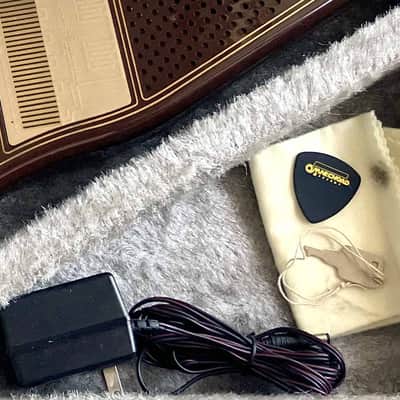 1981 Suzuki Omnichord OM-27 Brown Mk1 + Suzuki OCC-2 Wood Carrying Case Works Great Fully Functional image 4