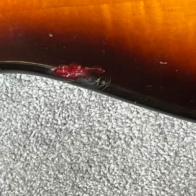 1980s Fender ST-562 MIJ Japan Contemporary Stratocaster guitar body sunburst image 5