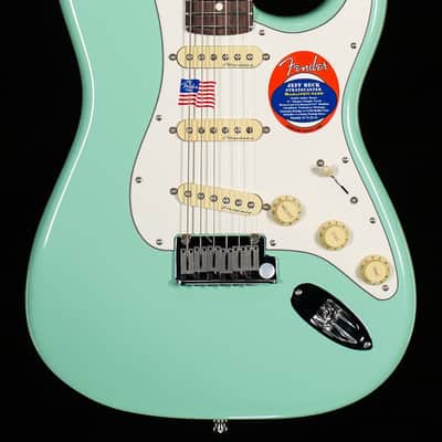 Fender Jeff Beck Stratocaster Rosewood Fingerboard Surf Green (682) image 3