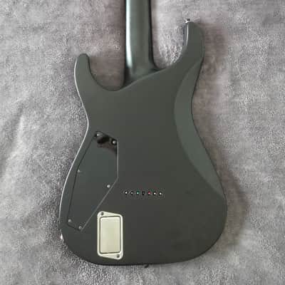 ESP E-II Horizon NT-7B Hipshot 2018 Black Satin image 4