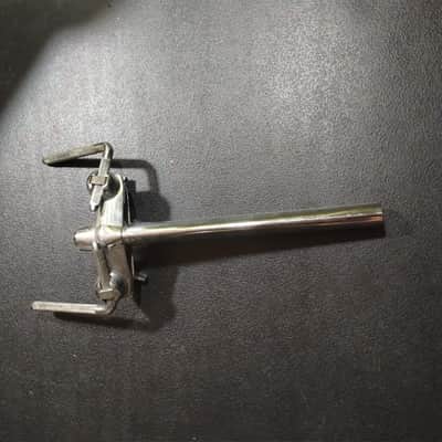 Premier Vintage Double Tom Center Post for Bass Drum - 12” Chrome 70s - Chrome image 1