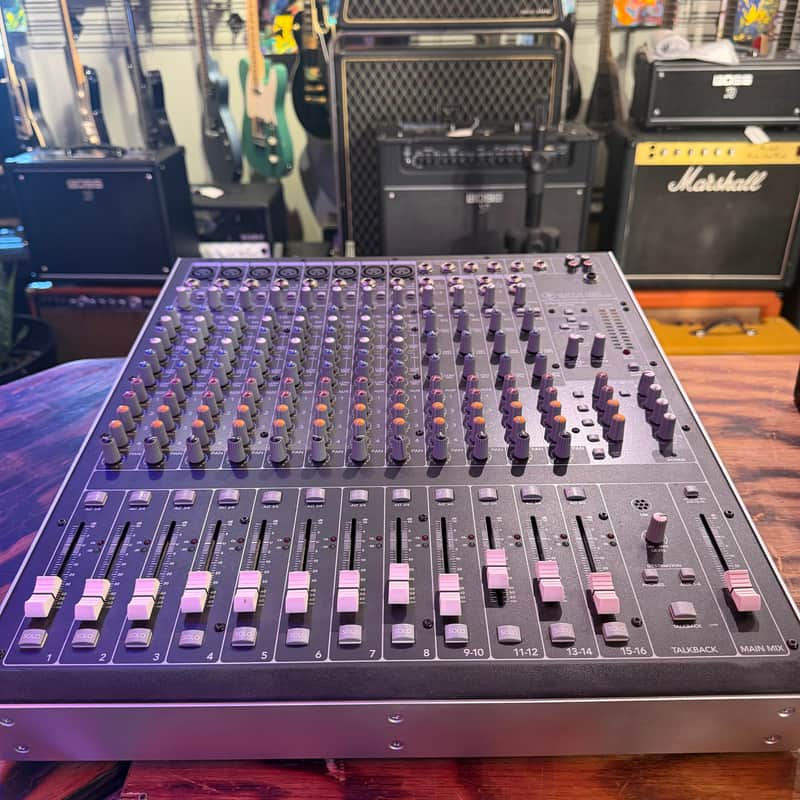 Mackie Onyx 1620i 16-Channel Firewire Mixer 2010 - 2017 - Black/Grey image 1