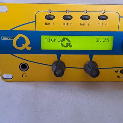 Waldorf Micro Q Rackmount Synthesizer Yellow image 9