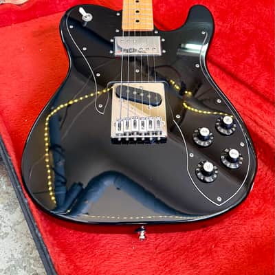 MIJ Fender Telecaster Custom TC-72 c 1995 - Black original vintage Japan image 3