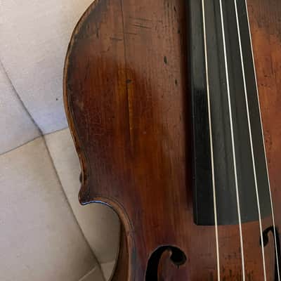 Beautiful Mittenwald c1870s 4/4 Full Size Antique Violin & Case - 'A. Smillie' image 9