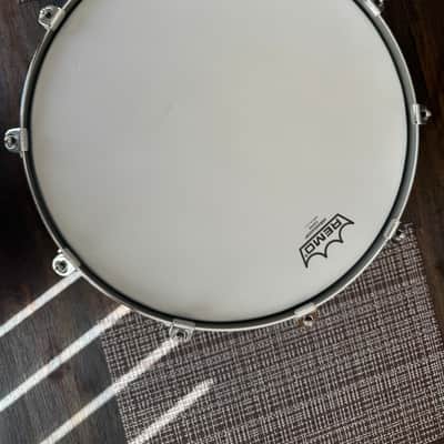 6.5”x14” Custom Hammered Phosphor Bronze Snare Drum with DW hardware image 8