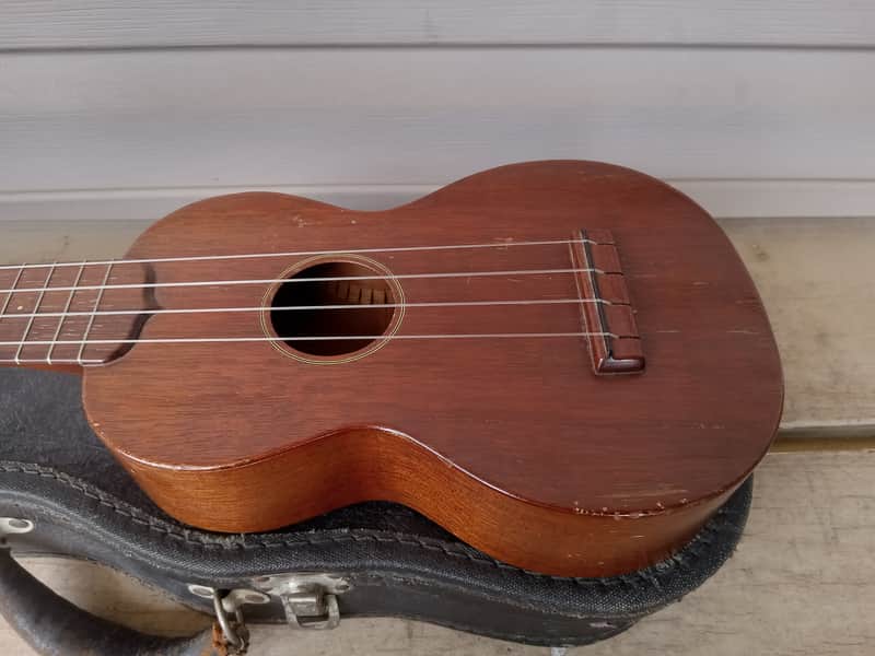 Vintage 1920's Martin Style O Soprano Ukulele w/ Original Geib Case! image 1