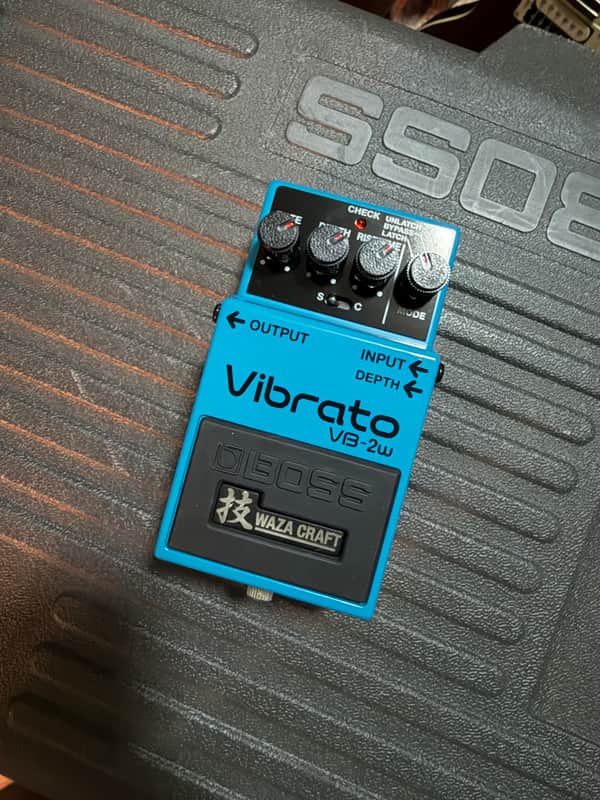 Boss VB-2W Waza Craft Vibrato 2016 - Present - Blue image 1