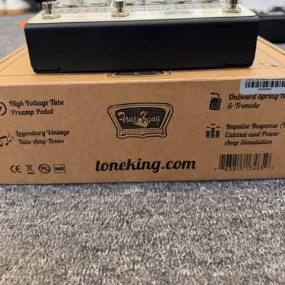 Tone King Imperial Preamp 2025 - Present - Cream / Black image 7