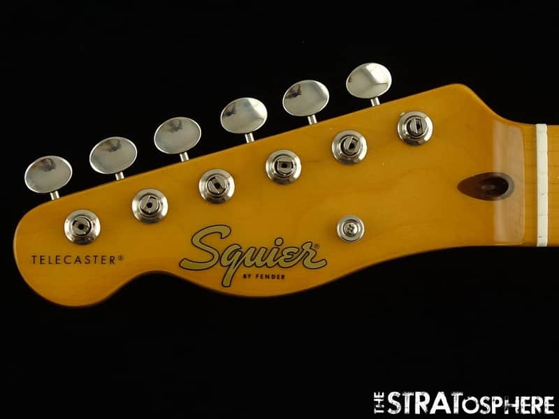 LEFTY Fender Squier Classic Vibe 50s Telecaster NECK & TUNERS, Tele Tinted Maple image 1