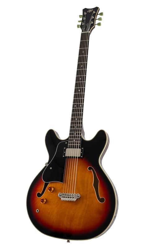 VKB-6 Electric 6-String Bass - Left-Handed-Sunburst image 1
