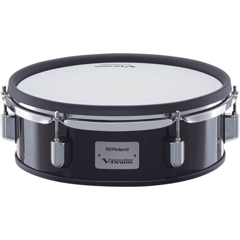 Roland PDA120LSBK V-Drums Acoustic Design Snare Pad 12x4 Black image 1