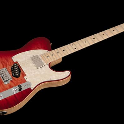 Tom Anderson Top T Classic - Natural Red Burst image 13