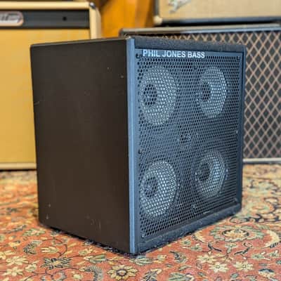 Phil Jones Cab 47 300-Watt 4x7" Bass Cabinet 2010s - Black image 3