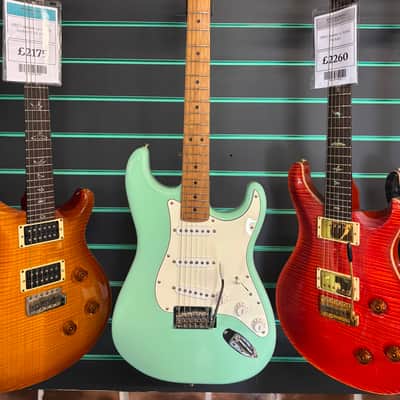 Fender Limited Edition Player Stratocaster Surf Green 2023 Electric Guitar image 2