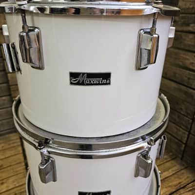 Maxwin Vintage Concert Tom Set, White USED! RKMAX220726 image 3