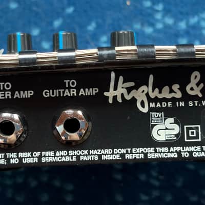 Hughes & Kettner Hughes & Kettner TubeMan Mk I + CF100 Guitar Slave – Complete Original Vintage Tube Rig 90is - blue image 10