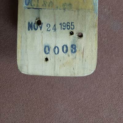 Mosrite Ventures Bass 1965  Blue image 8