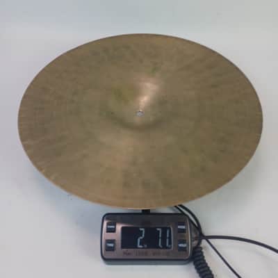 *UFIP 14" 1108g/1120g 60s Hi-Hats Cymbals Set Italy Vintage B20 Bronze Italian image 21