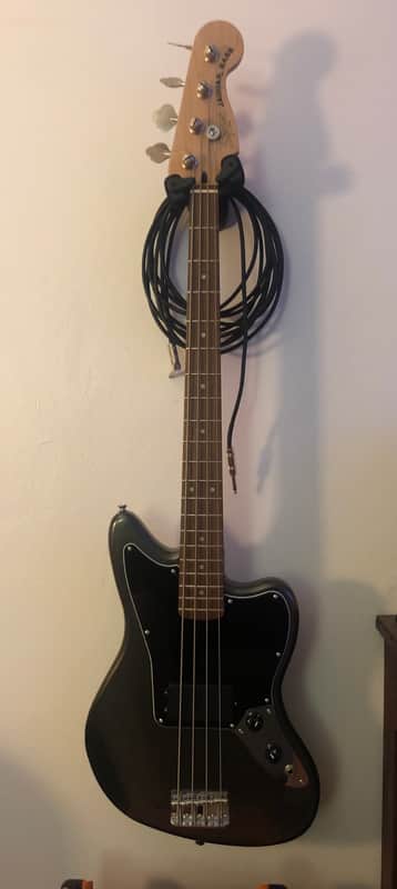 Squier Affinity Jaguar Bass H 2021 - Present - Charcoal Frost Metallic